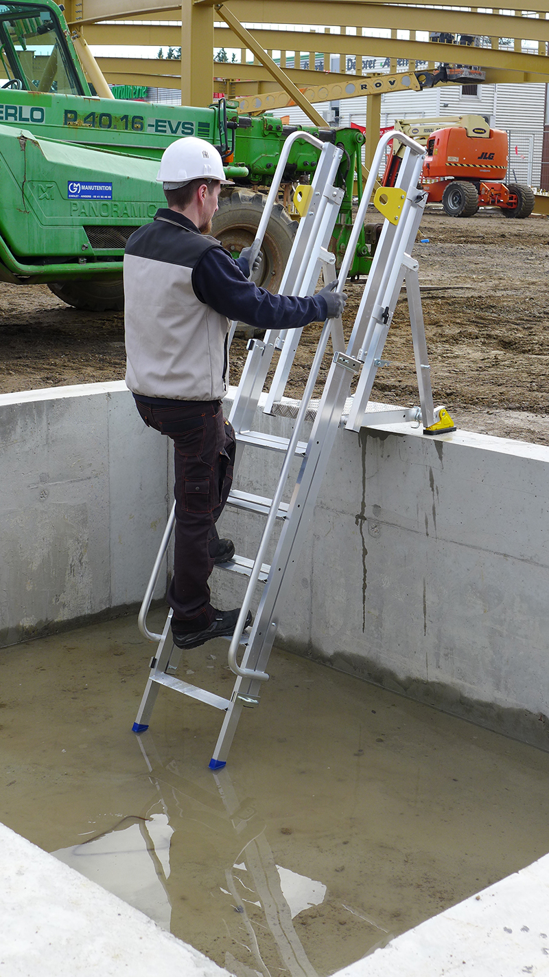 Structural works platform ELEVATOR PIT ACCESS Duarib