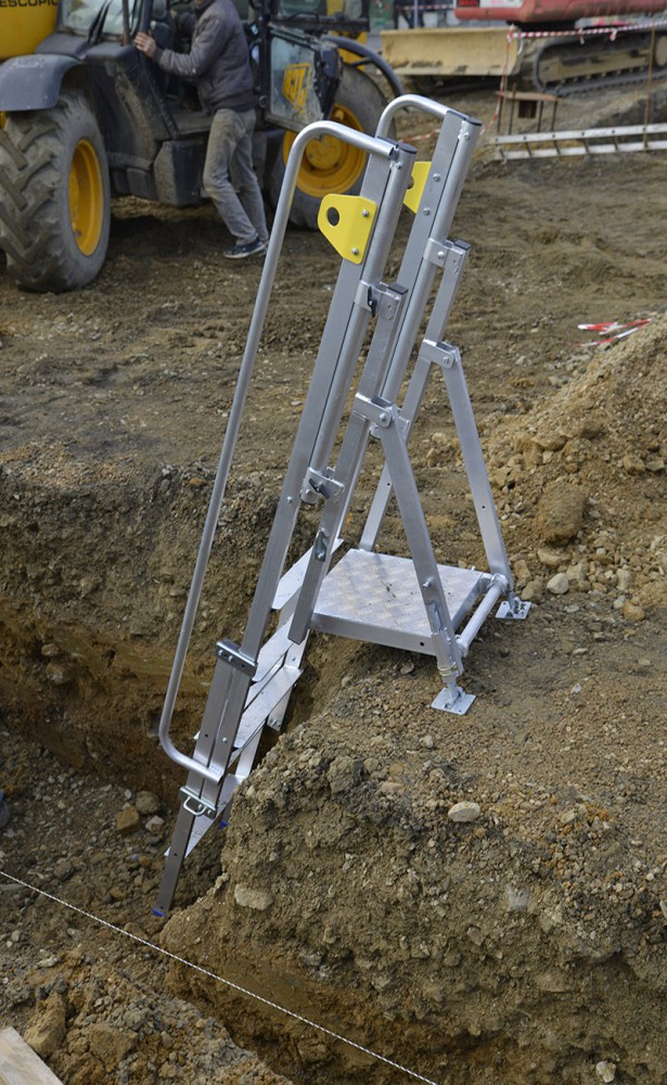 Structural works platform TRENCH ACCESS Duarib